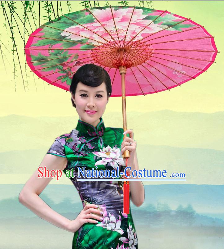 Asian Dance Umbrella Chinese Handmade Umbrellas Stage Performance Umbrella Dance Props