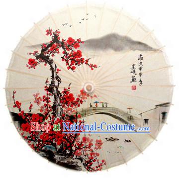 Asian Dance Umbrella Chinese Handmade Umbrellas Stage Performance Umbrella Dance Props for Kids