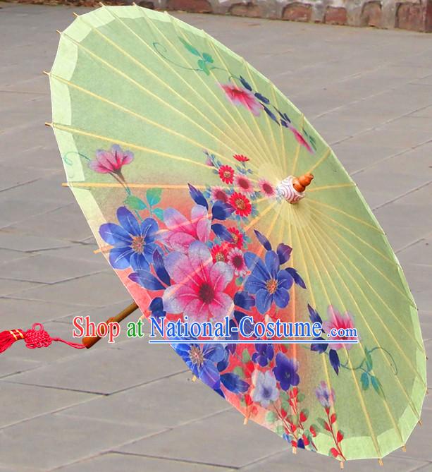 Asian Dance Umbrella Chinese Handmade Umbrellas Stage Performance Umbrella Dance Props