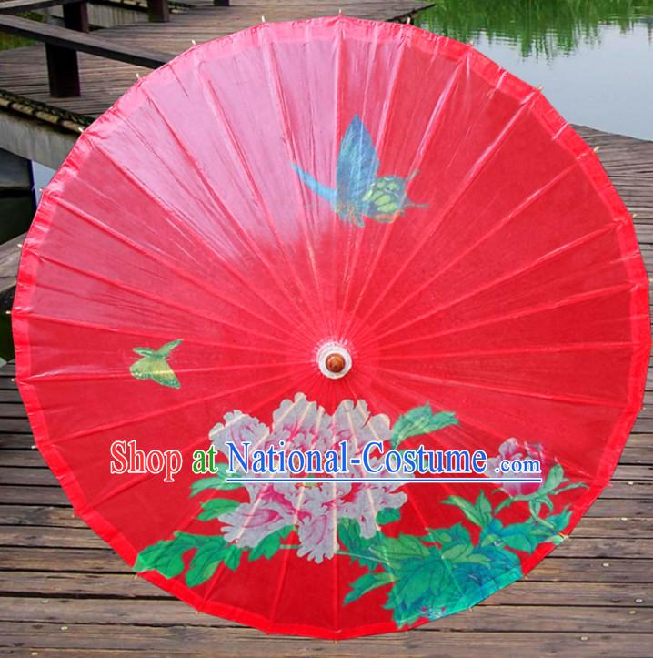 Asian Dance Umbrella Chinese Handmade Umbrellas Stage Performance Umbrella Dance Props