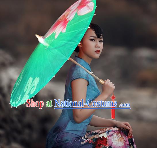 Asian Dance Umbrella China Handmade Traditional Painting Umbrellas Stage Performance Umbrella Dance Props