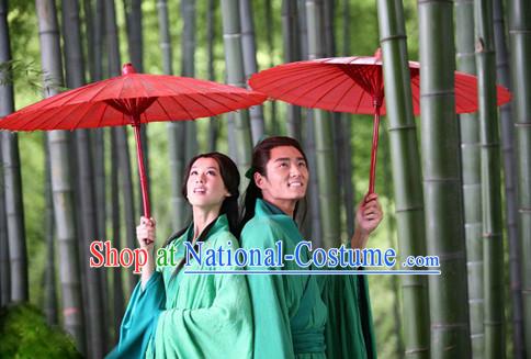 Red Asian Dance Umbrella China Handmade Traditional Umbrellas Stage Performance Umbrella Dance Props