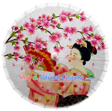 Traditional Rainproof Handmade China Dance Umbrella Stage Performance Umbrella Dancing Props