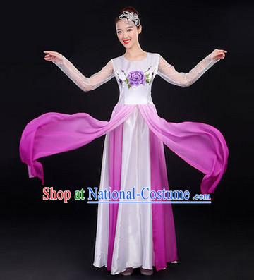 Chinese Fan Dance Costume Dance Costumes for Women