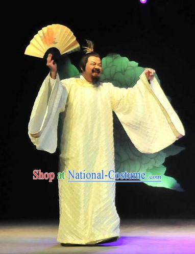 China Ancient Tang Dynasty Prime Minister Opera Costume Drama Stage Costumes Complete Set