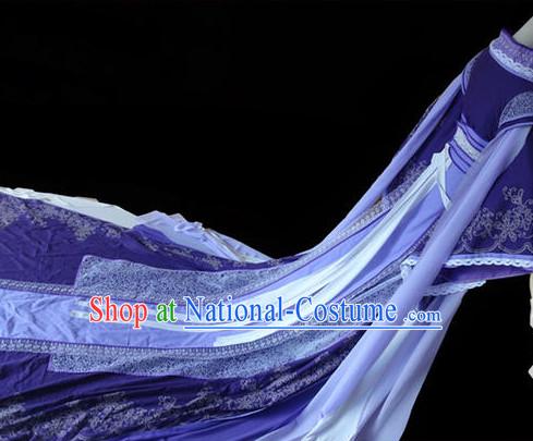 Chinese hanfu Hakama Traditional Dress Quju Supreme Chinese Costume complete set Ancient Chinese Costume