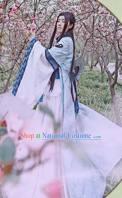 Chinese Hanfu Robe Clothing Handmade Bjd Dress Opera Costume Drama Costumes Complete Set