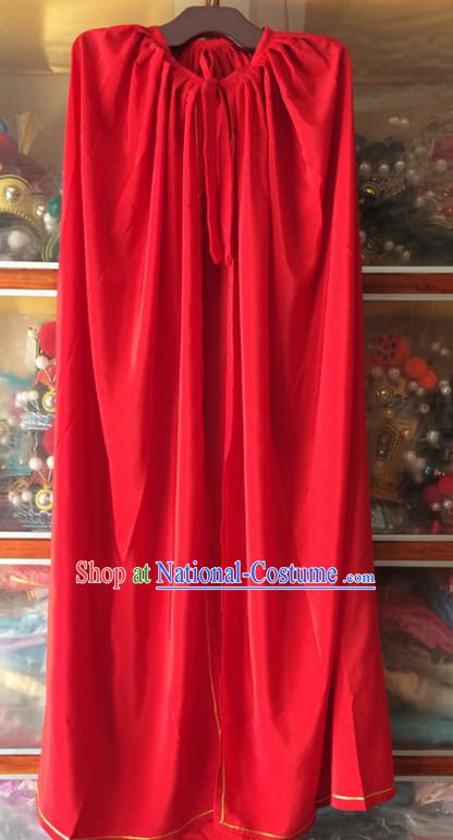 China Beijing Opera General Mantle Hero Cape Robe Stage Costumes