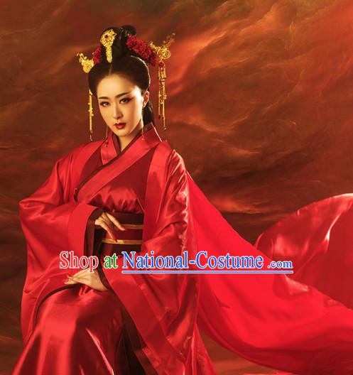 Ancient Chinese Princess Women Costumes Costume Traditional Chinese Fairy Hanfu Han Fu Costumes Ancient Cosplay Complete Set