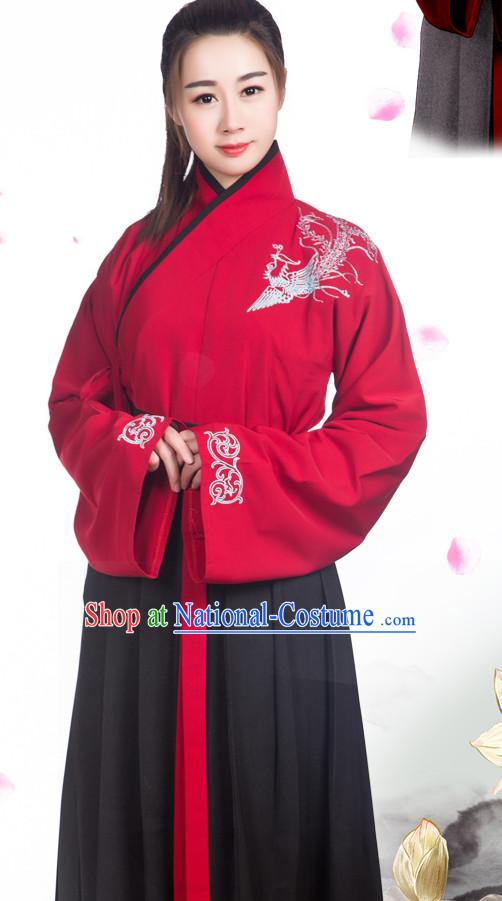 Chinese Women Hanbok Kimono Stage Opera Costume Dresses Costume Ancient Cosplay Complete Set