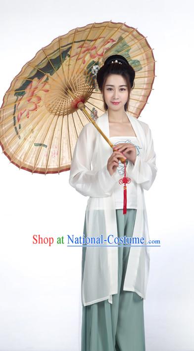 Chinese Women Hanbok Kimono Stage Opera Costume Dresses Costume Ancient Cosplay Complete Set