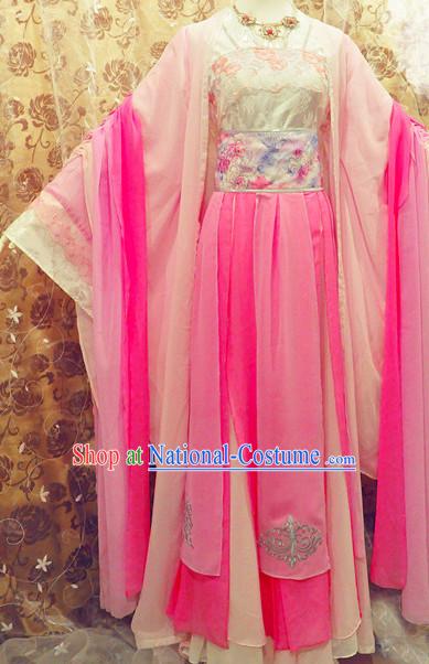 Chinese Women Royal Hanbok Kimono Stage Opera Costume Dresses Costume Ancient Cosplay Complete Set