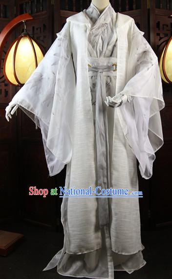 Chinese Traditional Prime Minister Royal Stage Hanfu Hanbok Kimono Costume Dresses Costume Ancient Garment Complete Set