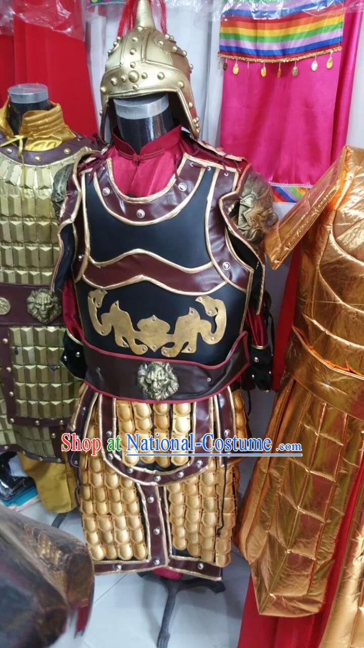 Special Ancient Chinese Armor Costumes General Body Costume Dresses Complete Set