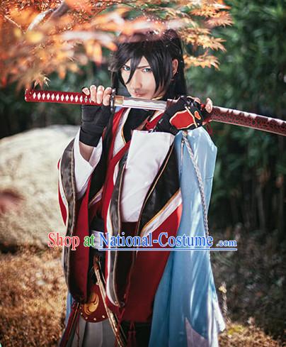 Special Ancient Chinese Assassin Costumes Samurai  Costume Dresses Complete Set