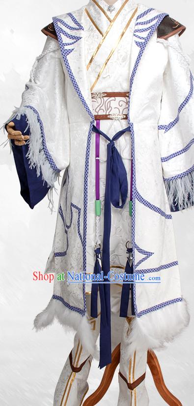 Special Ancient Chinese Assassin Costumes Samurai  Costume Dresses Complete Set