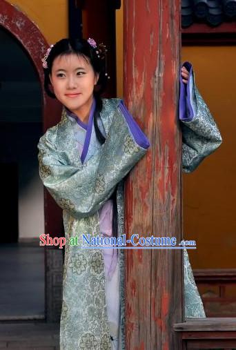 Ancient Chinese Dresses Traditional Royal Stage Hanfu Classical Dress Costumes Clothing