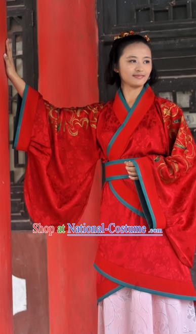 Ancient Chinese Women Princess Dresses Traditional Royal Stage Hanfu Classical Dress National Costumes Clothing Complete Set