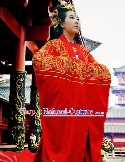 Ancient Chinese Dresses Traditional Royal Stage Hanfu Classical Dress Costumes Clothing