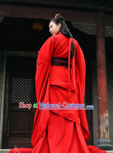 Ancient Chinese Dresses Traditional Royal Stage Hanfu Classical Dress Costumes Clothing