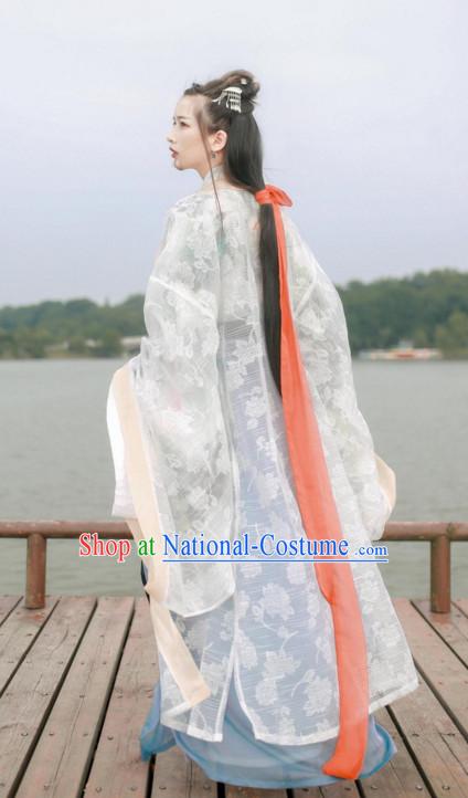 Ancient Chinese Women Clothing Traditional Hanfu Hanbok Kimono Dress National Costume Dresses Complete Set