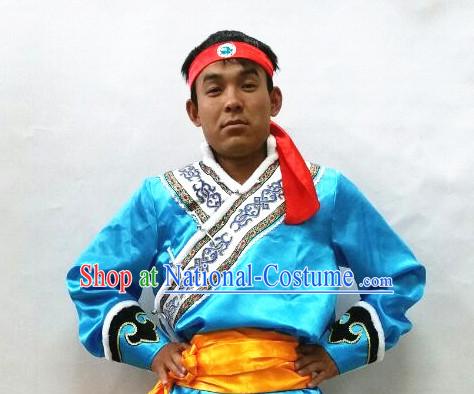 Mongolian Minority Mongol Dress Mongolia Minority Dresses Ethnic Mongolian Costume Complete Set