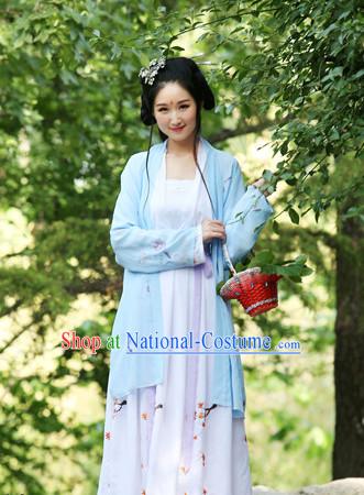 Ancient Chinese Women Dresses Hanfu Girls China Classical Clothing Histroical Dress Traditional National Costume Complete Set