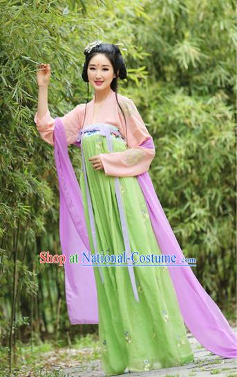 Purple Ancient Chinese Women Dresses Hanfu Girls China Classical Clothing Histroical Dress Traditional National Costume Complete Set