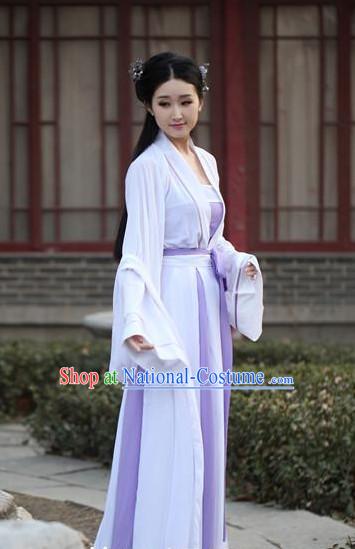 Ancient Chinese Women Dresses Black Hanfu Girls China Classical Clothing Histroical Dress Traditional National Costume Complete Set