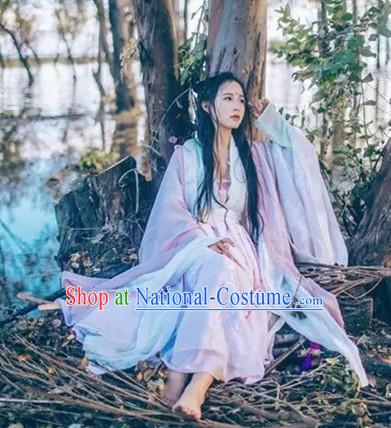 Ancient Chinese Women Dresses Ruqun Hanfu Girls China Classical Clothing Histroical Dress Traditional National Costume Complete Set