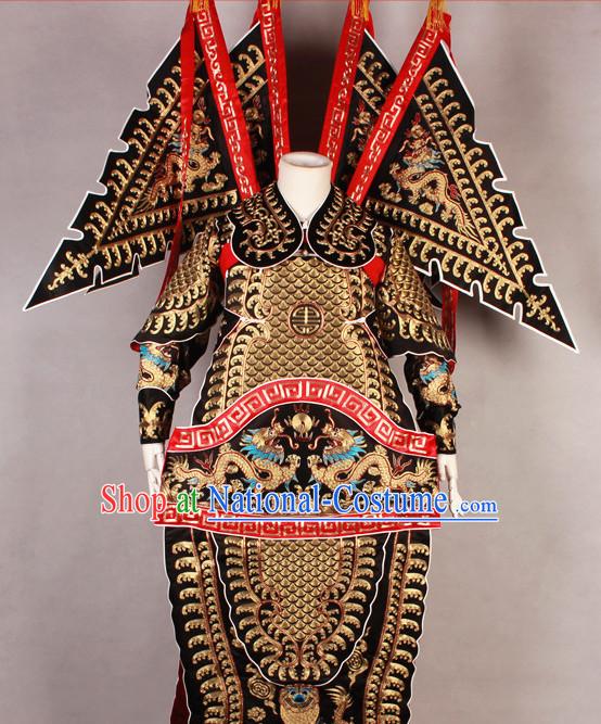 China Beijing Opera Chinese Peking Opera Empress Costume Embroidered Robe Phoenix Costumes Complete Set