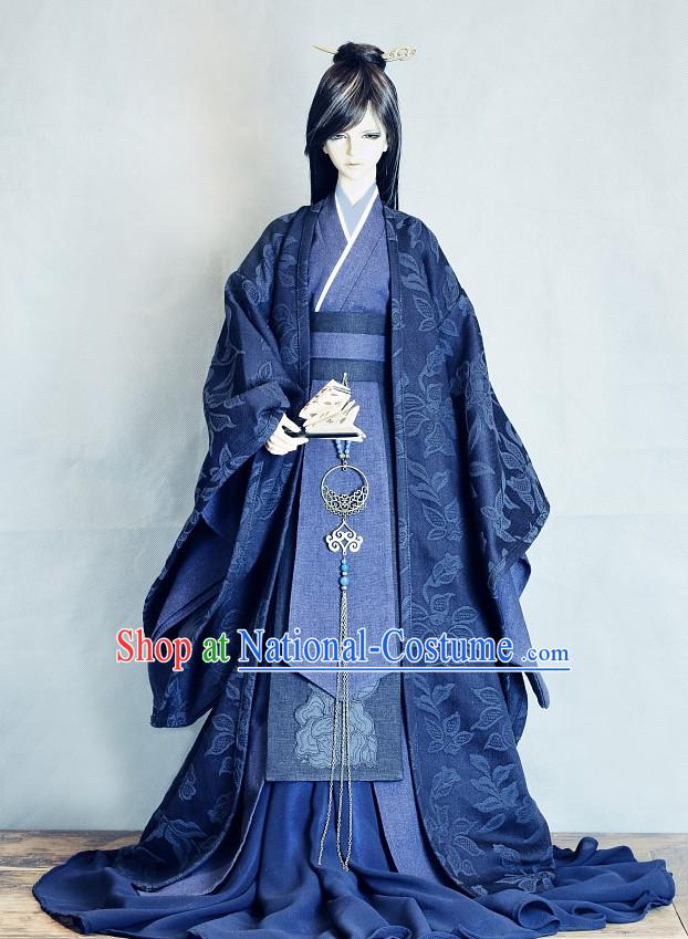 Ancient Chinese Prince Costumes Clothing Traditional Costumes Hanfu Complete Set