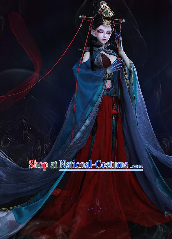 Ancient Chinese Fairy Costumes Clothing Traditional Costumes Hanfu Complete Set