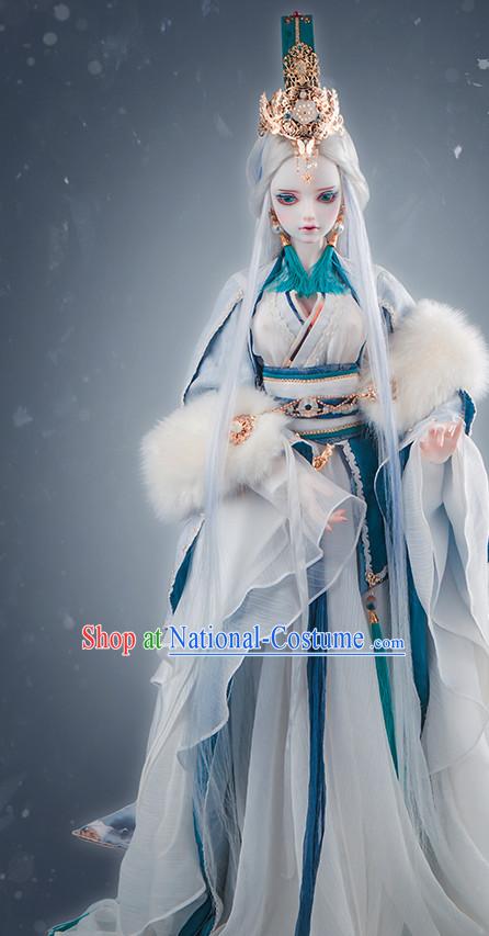 Ancient Chinese Empress Costumes Clothing Traditional Costumes Hanfu Complete Set