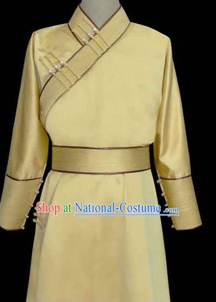 Asian Mongolian Minority Emperor Mongol Long Robe Mongolia Prince Clothing Ethnic Traditional Costumes Complete Set