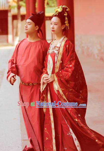 Chinese Emperor Drama Performance Hanfu Festival Traditional Chinese Film Dress Rental Garment