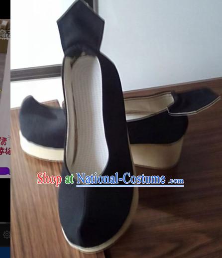 Chinese Shoes Wedding Shoes Kung Fu boots Wushu Shoes Mens Shoes Opera Shoes Hanfu Shoes Embroidered Shoes Monk Shoes