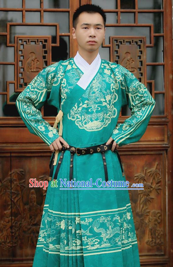 Traditional Chinese Ancient Ming Dynasty Clothing Imperial Dresses Beijing Classical Chinese Clothing for Men