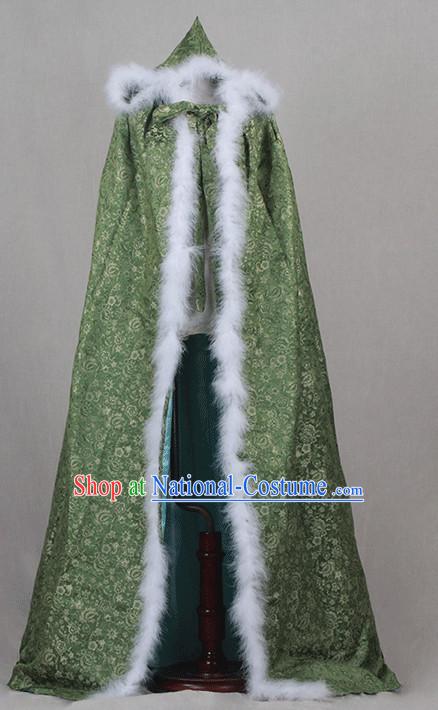 Traditional Chinese Ancient Mantle Clothing Imperial Cape Dresses Beijing Classical Chinese Clothing for Women