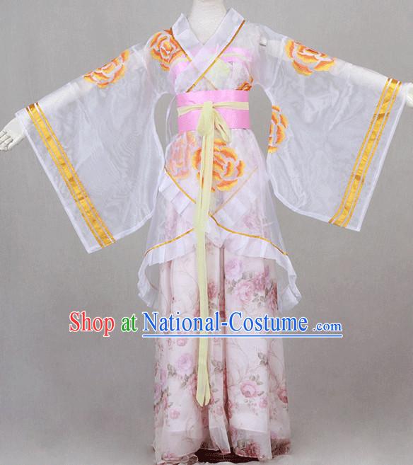 Traditional Chinese Ancient Tang Dynasty Clothing Imperial Cape Dresses Beijing Classical China Clothing for Women