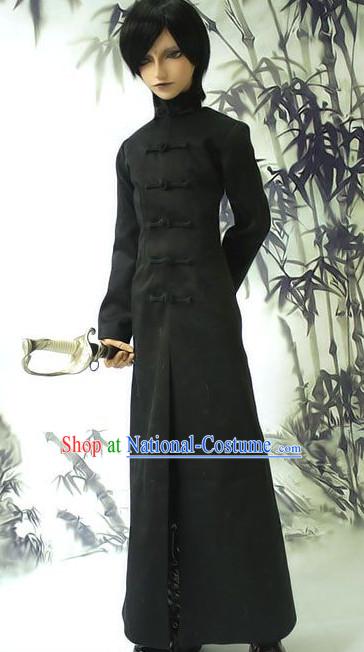 Men Dress Stage Performance Dresses Traditional Chinese Mandarin Clothing Hanfu Costume