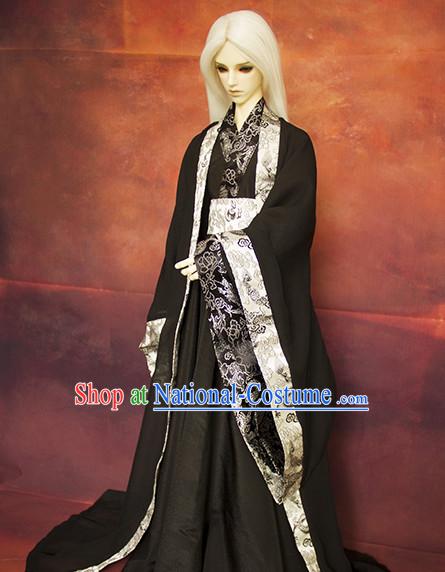 Men Dress Palace Stage Performance Dresses Traditional Chinese Mandarin Clothing Hanfu Costume