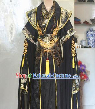 Men Dress Palace Stage Performance Dresses Traditional Chinese Mandarin Clothing Hanfu Costume