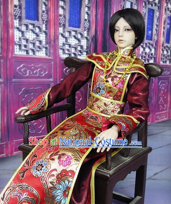 Men Emperor Dress Palace Stage Performance Dresses Traditional Chinese Mandarin Clothing Hanfu Costume