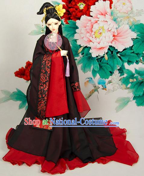 Women Empress Dress Palace Stage Performance Dresses Traditional Chinese Mandarin Clothing Hanfu Costume