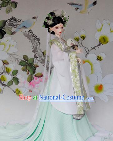 Women Empress Dress Palace Stage Performance Dresses Traditional Chinese Mandarin Clothing Hanfu Costume