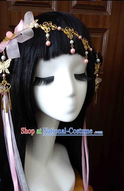 Traditional Chinese Headpiece Headdress Hair Decorations Hair Sticks Head Gear Hair Decoration Set