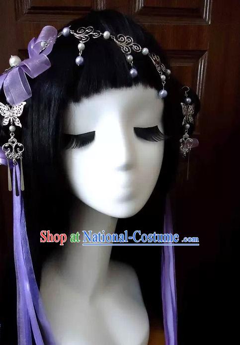 Traditional Chinese Headpiece Headdress Hair Decorations Hair Sticks Head Gear Hair Decoration Set