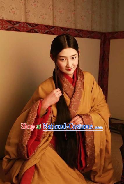 Special Events Han Dynasy Princess Ancient Chinese Dresses Traditional Royal Stage Hanfu Classical Dress Costumes Clothing