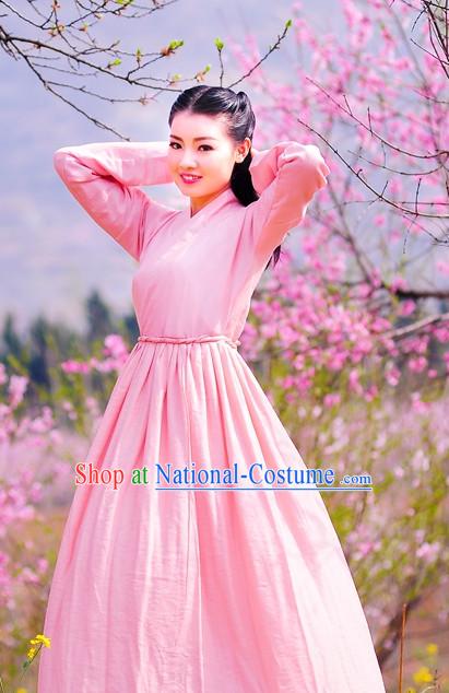 Traditional Chinese Stage Hanfu Costume Opera Historical Dress Complete Set for Women Girls